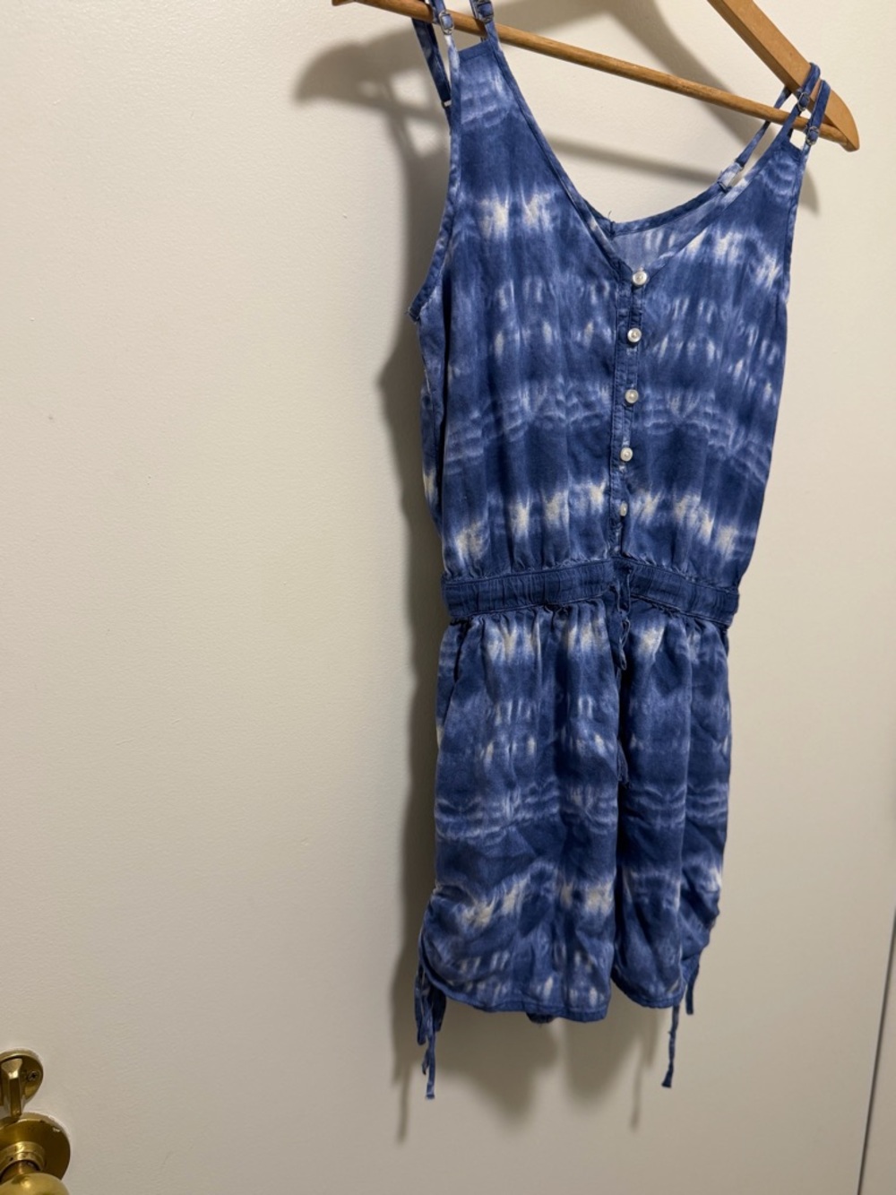 Vintage Hollister Romper y2k rare size SMALL tie waist